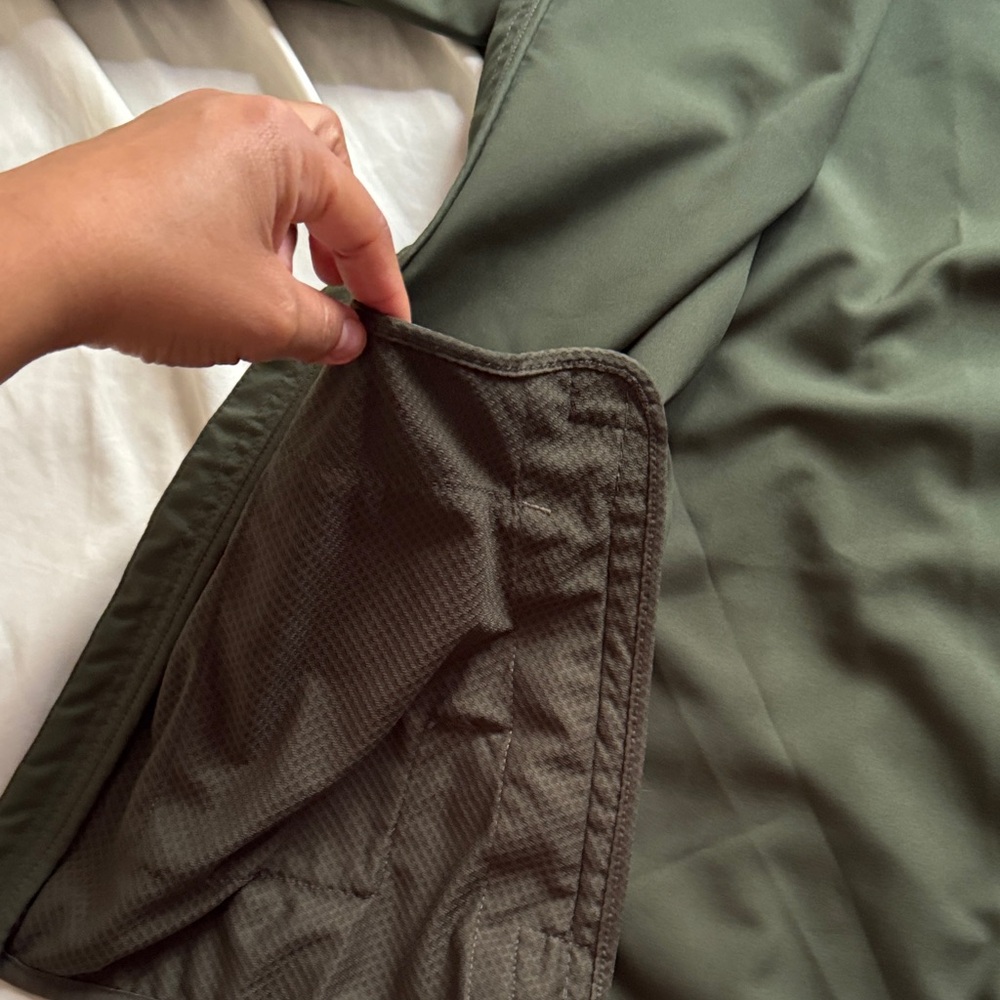 Nike Men's Olive and Camo Zip-Up Sweater - Picture 8 of 9